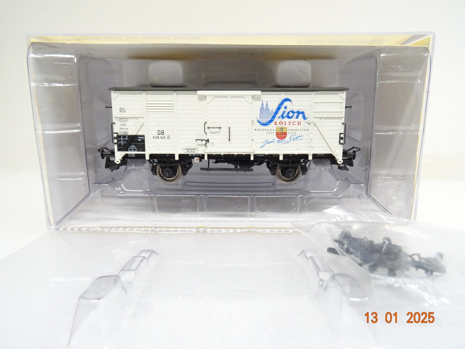 Brawa H0 48253 gedeckter Güterwagen Sion in OVP PR5224 – Bild 3