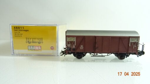 Brawa H0 48811 gedeckter Güterwagen der DB in OVP PR7202