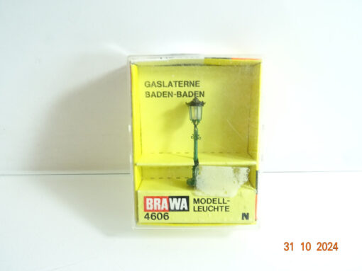 Brawa N 4606 Gaslaterne siehe Foto in OVP CK3740