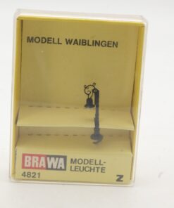 Brawa Z 4821 Straßen Leuchte Modell Waiblingen in OVP RR5493