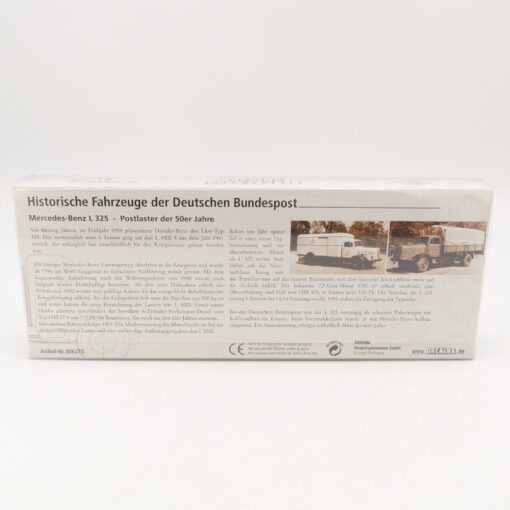 Brekina 1:87 006273 Mercedes-Benz L 325 Postlaster der 50er Jahre in OVP QR8806 – Bild 3