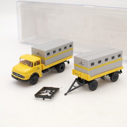 Brekina 1:87 010546 Mercedes Benz L 322 Hängerzug in OVP QR1719