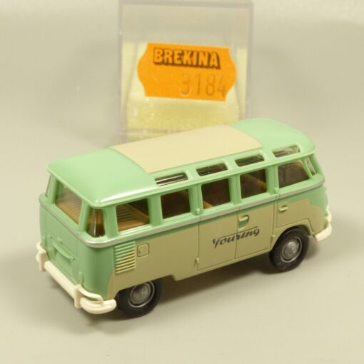 Brekina 1:87 3184 VW T1 Samba-Bus Touring zweifarbig in OVP EX7283 – Bild 3
