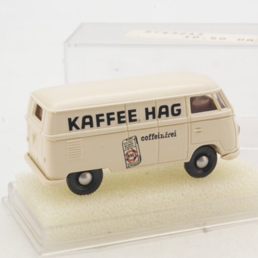 Brekina 1:87 3243 VW T1 Kastenwagen Kaffee Hag in OVP QR1914 – Bild 3