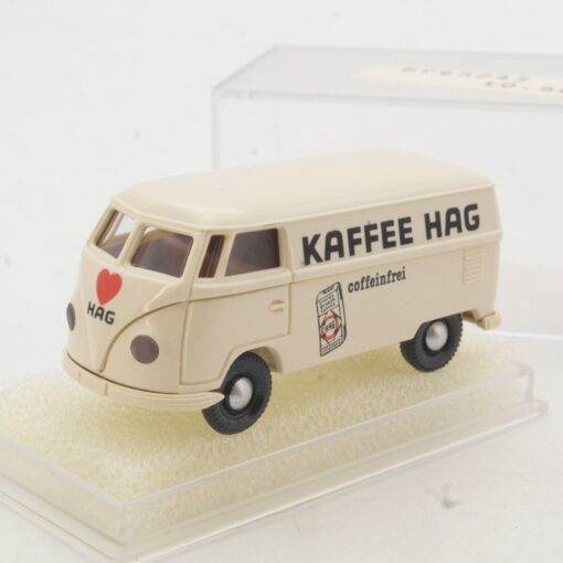 Brekina 1:87 3243 VW T1 Kastenwagen Kaffee Hag in OVP QR1914