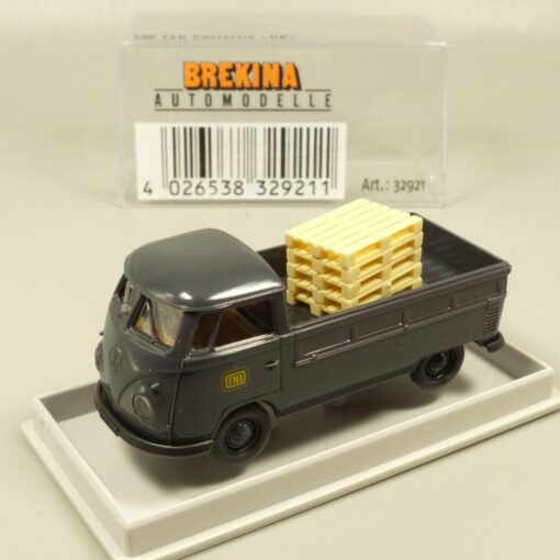 Brekina 1:87 32921 VW T1B Pritsche Deutsche Bundesbahn rar in OVP EX7277