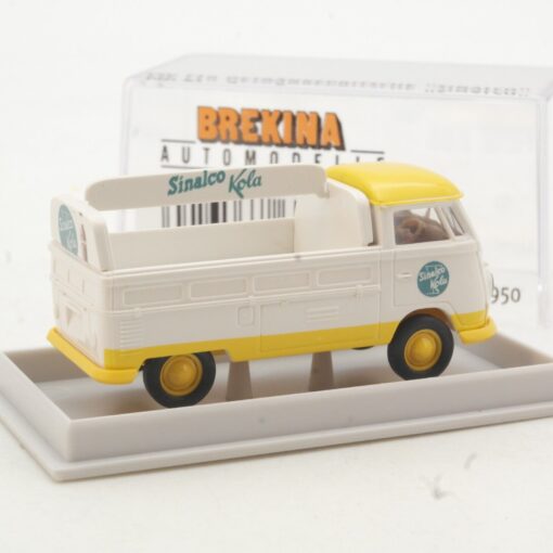 Brekina 1:87 32950 VW T1 Bus Bulli Getränkepritsche Sinalco Kola in OVP QR2842 – Bild 3