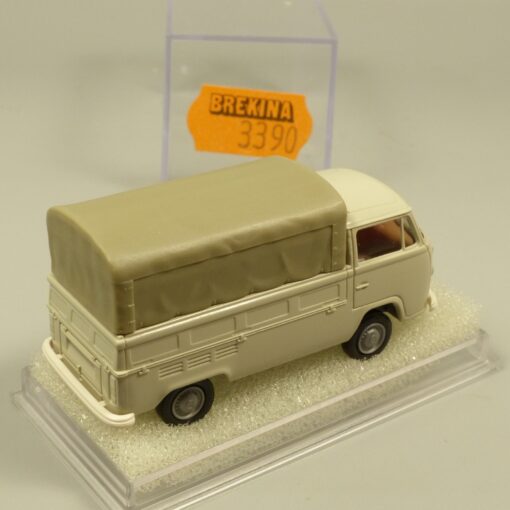 Brekina 1:87 3390 VW T2 Pritsche/Plane grau in OVP EX7281 – Bild 3