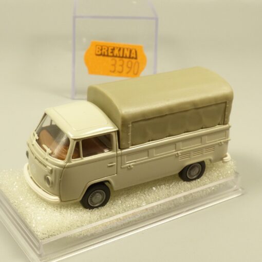 Brekina 1:87 3390 VW T2 Pritsche/Plane grau in OVP EX7281
