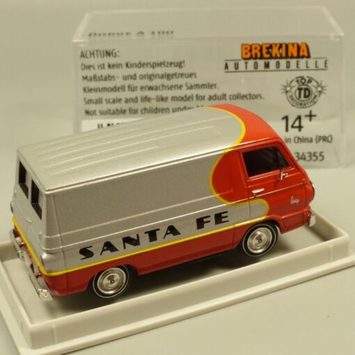 Brekina 1:87 34355 Dodge A 100 Kastenwagen SANTA FE in OVP EX5365 – Bild 3