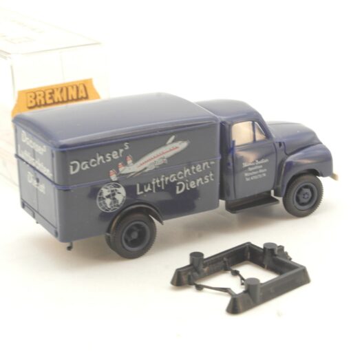 Brekina 1:87 3522 Opel Blitz LKW Kasten Dachser Luftfracht in OVP QR1861 – Bild 3