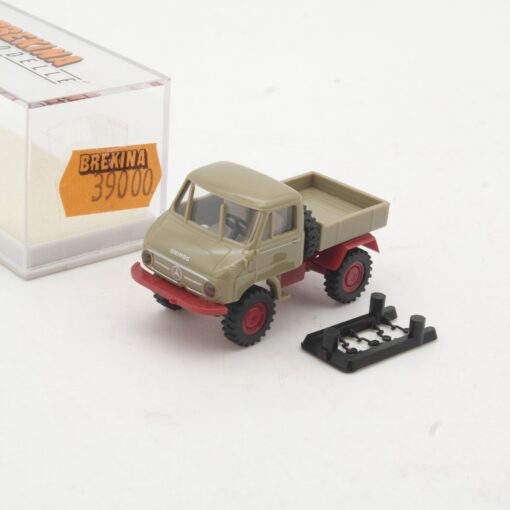 Brekina 1:87 39000 Unimog 411 Kurzpritsche in OVP RR2956