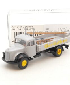 Brekina 1:87 40009 Mercedes L 311 Pritsche Gerüstbau in OVP RG458