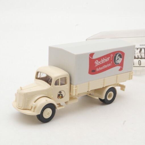 Brekina 1:87 40019 MB L 311 Pritsche Bockbier neuwertig in OVP QR9211