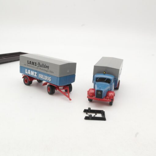 Brekina 1:87 44113 MB L 5000 Pritsche / Plane Lanz Bulldog in OVP RR815 – Bild 4