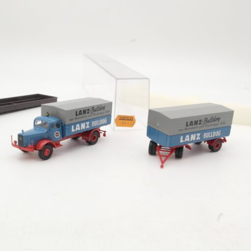 Brekina 1:87 44113 MB L 5000 Pritsche / Plane Lanz Bulldog in OVP RR815