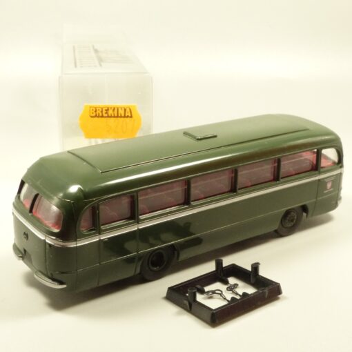 Brekina 1:87 5207 Mercedes Benz O 321 Bus Polizei Frankfurt in OVP EX5998 – Bild 3