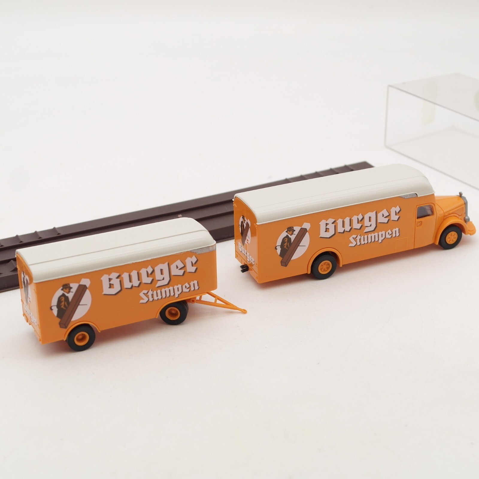 Brekina 1:87 5517 MB Oldtimer LKW Burger Stumpen in OVP RA7886 – Bild 3