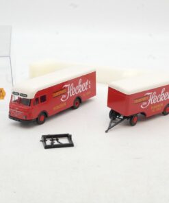 Brekina 1:87  57804 Büssing Hängerzug Otto Hecker Transporte in OVP RG836