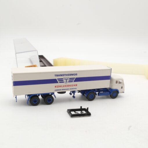 Brekina 1:87 83201 Magirus Pluto Sattelzug Transthermos in OVP RR820 – Bild 3