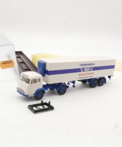 Brekina 1:87 83201 Magirus Pluto Sattelzug Transthermos in OVP RR820