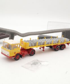 Brekina 1:87 85262 DAF FT 2600 Rungen-SZ Shell mit Ladegut in OVP RR849
