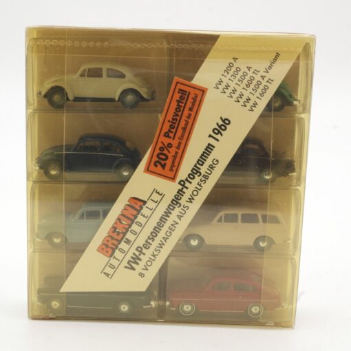 Brekina 1:87 90350 Set VW Personenwagen-Programm 1966 in OVP QR9387