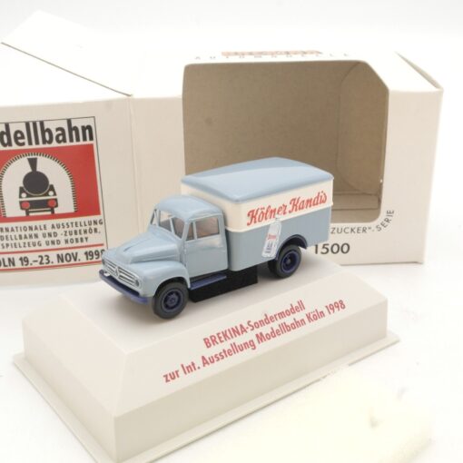 Brekina 1:87 Borgward B 1500 Modellbahn Köln 1998 Kölner Kandis in OVP QR2412 – Bild 3