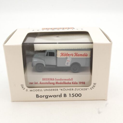 Brekina 1:87 Borgward B 1500 Modellbahn Köln 1998 Kölner Kandis in OVP QR2412 – Bild 5