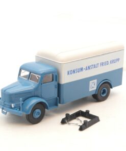 Brekina 1:87 Krupp Mustang Kasten Konsum-Anstalt Fried. Krupp in EVP RG288