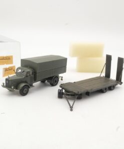 Brekina 1:87 MB L325 Pritsche / Plane mit Anhänger in EVP RR847