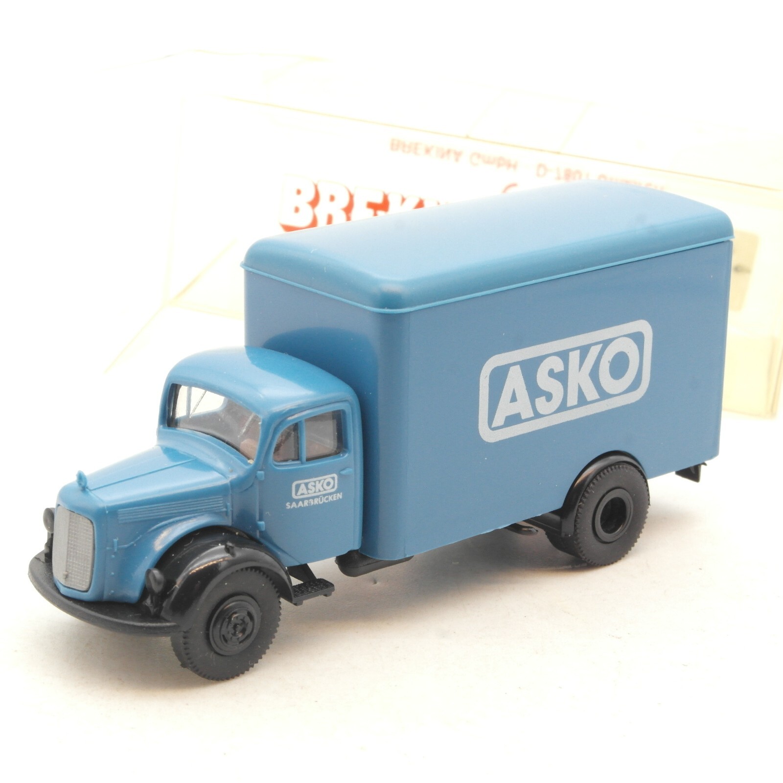 Brekina 1:87 MB Mercedes L 311 Koffer LKW ASKO in OVP RG897