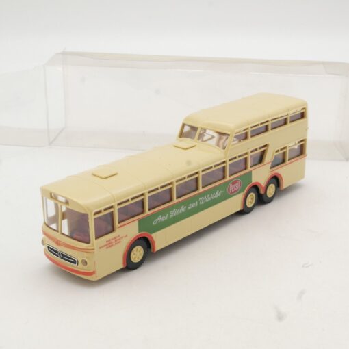 Brekina 1:87 Mercedes Benz O317 Doppeldeckerbus 1 1/2 Persil in EVP QR2172