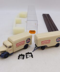 Brekina 1:87 Nr.: 72201 MAN 758 Hängerzug KARWENDERL Camembert, in OVP EB7158