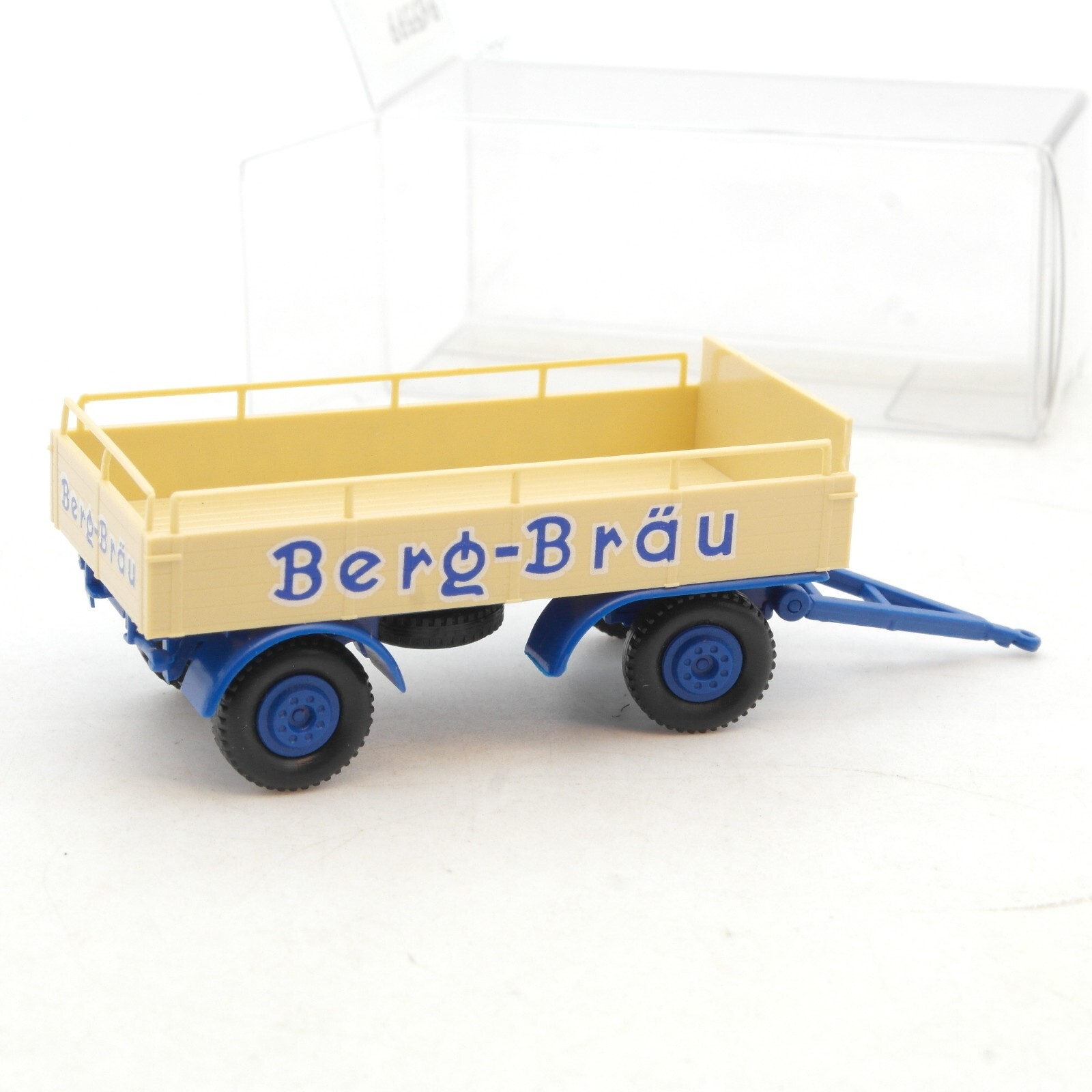 Brekina 1:87 Pritschen Anhänger Berg Bräu in EVP RG217 – Bild 3