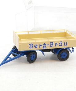 Brekina 1:87 Pritschen Anhänger Berg Bräu in EVP RG217