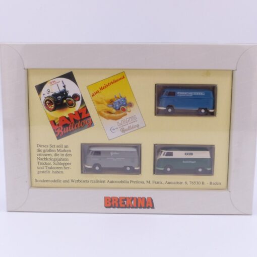 Brekina 1:87 Sondermodell-Set: 3 VW-Transporter T1 - rar, in OVP EX2160 – Bild 4
