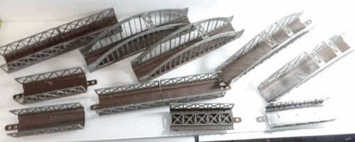 Brückenbau Faller Spur H0 Konvolut 10.tlg siehe Foto Ck8282 o. – Bild 3