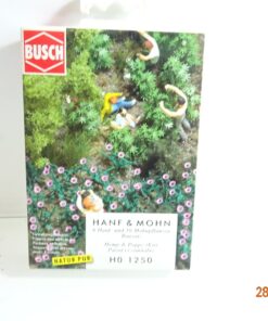 Busch H0 1250 Hanf & Mohn siehe Foto in OVP CK7131