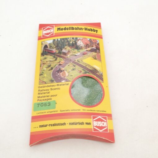 Busch H0 7053 Streumaterial mittelgrün in OVP RG7463