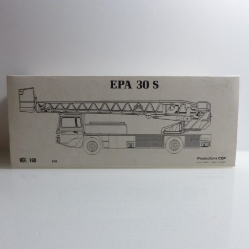 Cef / Norev 1:43 Ref. 169 Renault EPA 30 S Drehleiter Feuerwehr, in OVP EB4667 – Bild 6