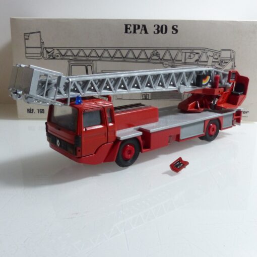 Cef / Norev 1:43 Ref. 169 Renault EPA 30 S Drehleiter Feuerwehr, in OVP EB4667