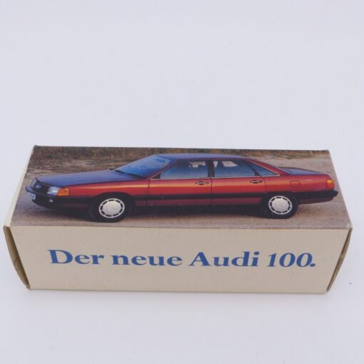 Conrad 1:43 Werbemodell Nr.: 1022 Audi 100 Limousine gold, in OVP EX2913 – Bild 4