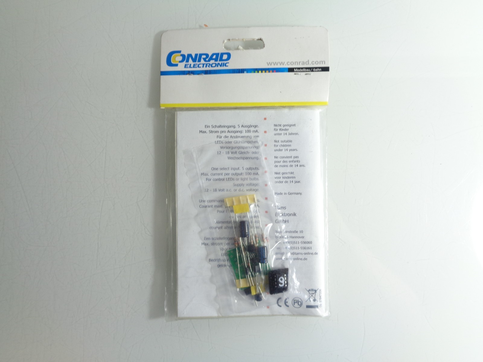 Conrad H0 LC9 5302009501 Zündmodul für Gaslaternen siehe Foto in OVP PK1862 – Bild 3