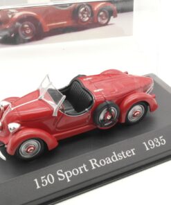 DeAgostini 1:43 Mercedes-Benz 150 Sport Roadster 1935 in PC Box RI1997