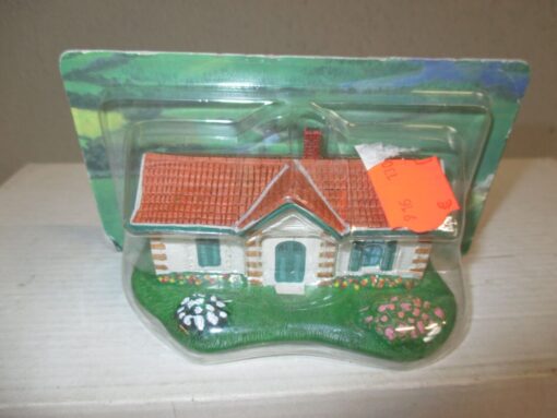 Dekorationsartikel Gips ? Haus ca. 100 x 55 x 45 mm m.OVP WZ9132