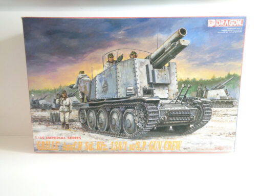 Dragon 1:35 9004 Grille Ausf.H Sd.Kfz. 138/1 w/S.P. Gun Crew in OVP JD6750