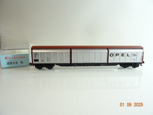 Electrotren H0 5513 K Schiebewandwagen Opel der DB in OVP BH46