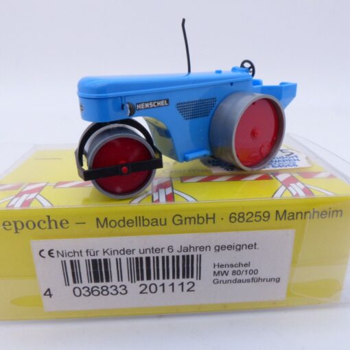 Epoche 1:87 Nr.. 20111 Straßenwalze Henschel MW80/100, in OVP EA7458