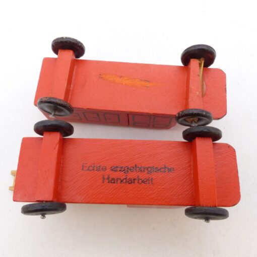Erzgebirge Handarbeit 2 Holz-Modelle der Feuerwehr, siehe Bilder o. EB7858 – Bild 6